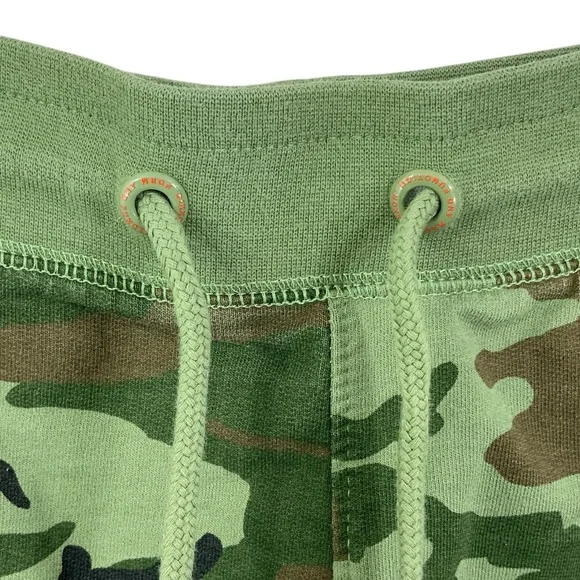 DIXXON Green Camouflage Athletic Shorts Brown Black Size Large S54 - Picture 4 of 8